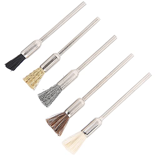 Anti-Oxidation Nail Drill Bit Cleaner Brush - Lightweight Nail Drill Bit Brush for Home & Salon Use - Perfect for Polishing, Deburring & Cleaning Nail Tools - Ideal for DIY Manicures & Professional Nail Salons