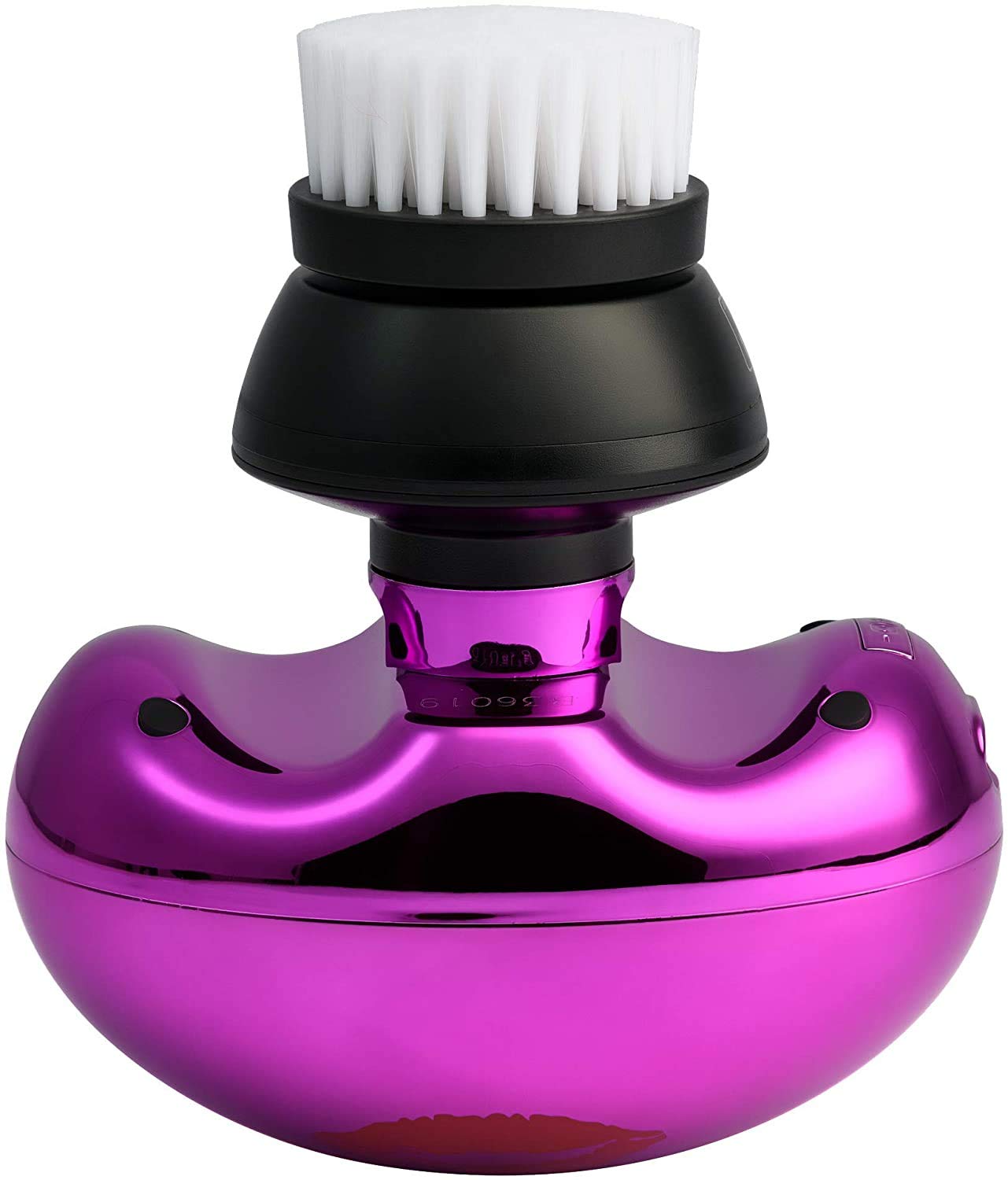Premium Skull Shaver Butterfly Kiss Electric Razor for Women - Purple Shaver with Platinum Rinse Stand & Travel Case (Black) - Perfect Gift Set for Travel, Home Use & Sensitive Skin Care