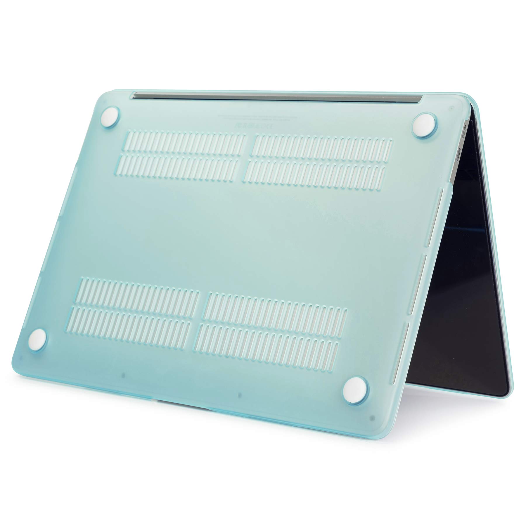 Se7enline Hard Protective Case for MacBook Pro 16-inch (2019/2020/2021 Models A2141 MVVL2CH/A) - Compatible with Touch Bar & Touch ID | Includes Silicone Keyboard Cover | Aqua Green | Perfect for Work, Travel & School Protection
