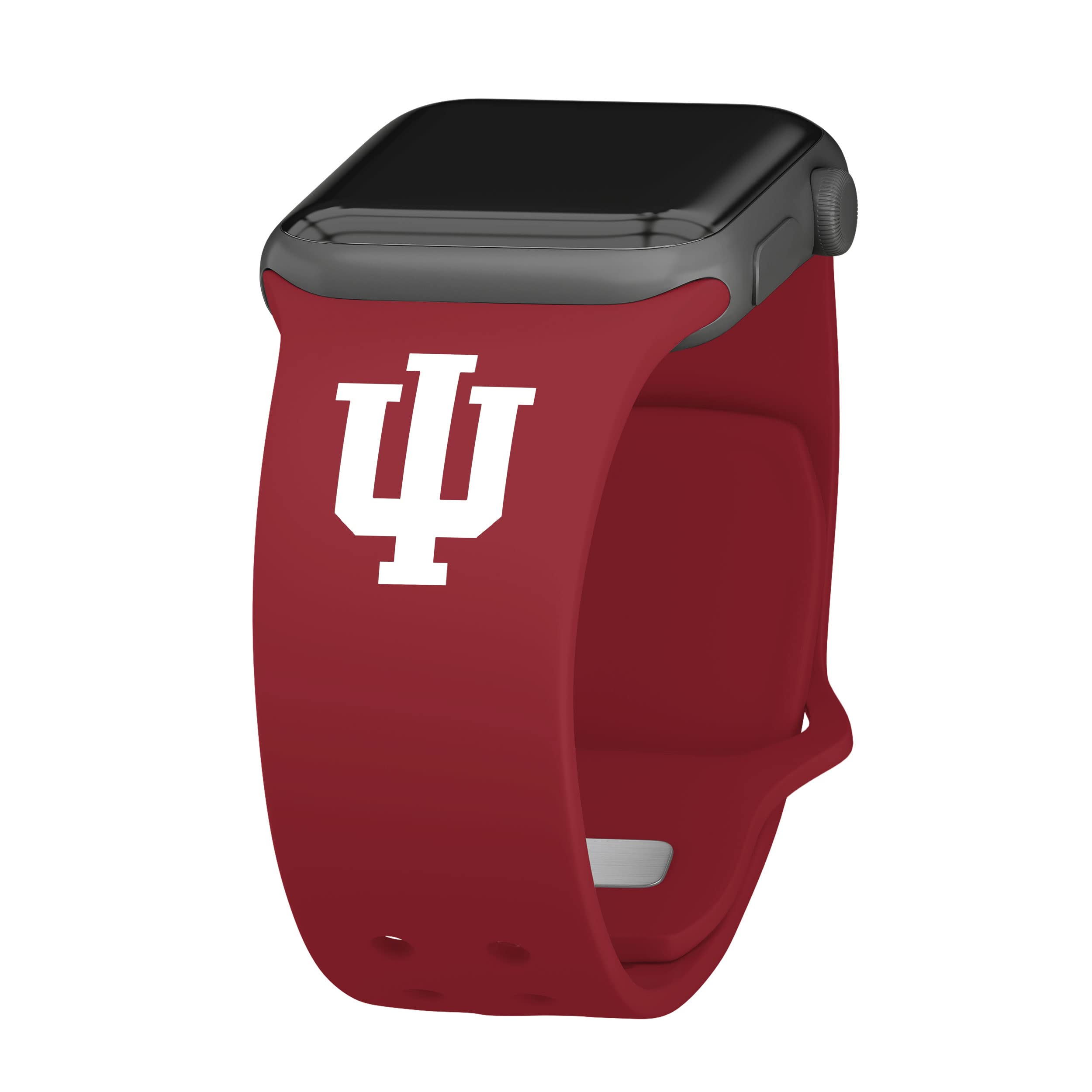 **Affinity Bands Indiana Hoosiers Silicone Sport Band for Apple Watch - Durable, Comfortable & Stylish - Perfect for Workouts, Running & Daily Wear**