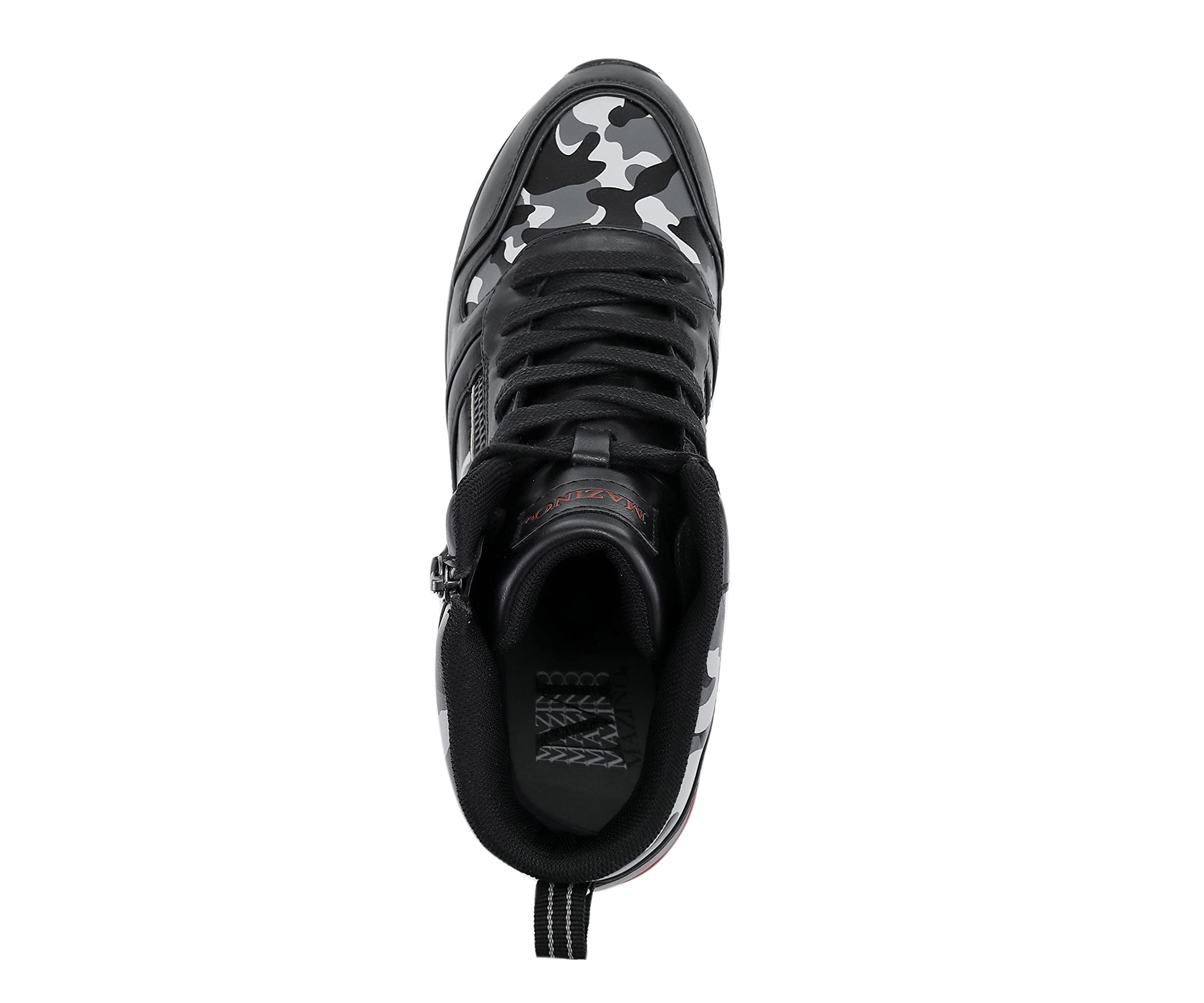 Mazino Men's Low Top Sneakers - Breathable Casual Lace-Up Tennis Shoes for Men | Lightweight Walking & Gym Workout Shoes