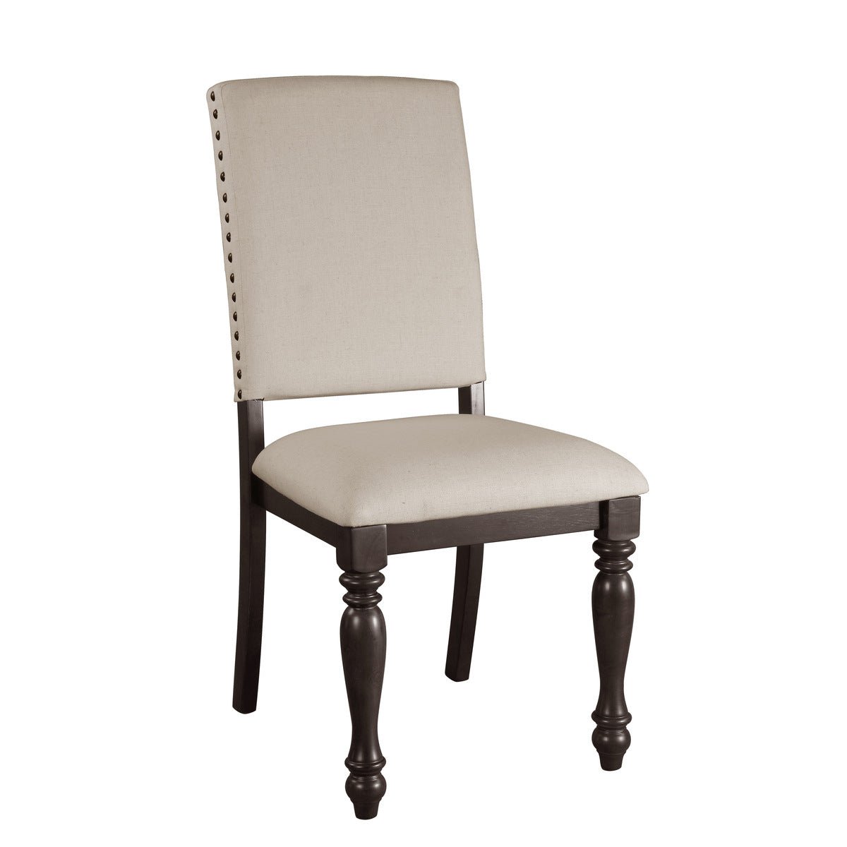Solid Wood Dining Table Set in Elegant Grey Finish - Perfect for Family Meals, Dinner Parties, and Home Decor