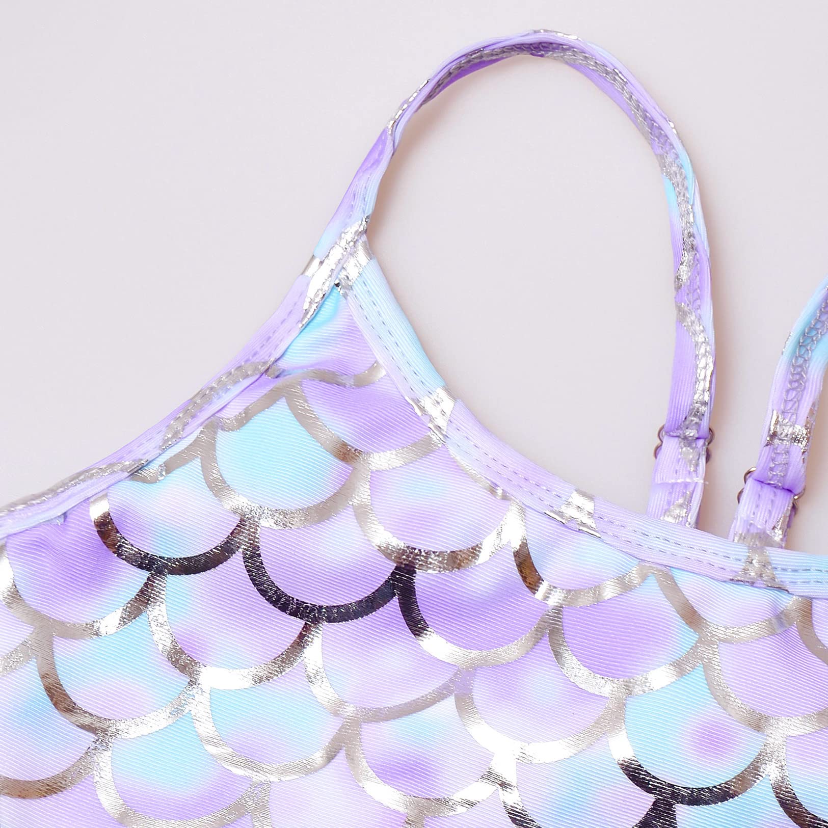 **Unicorn Mermaid Girls Swimsuits - One Piece Bathing Suits for Kids | Beachwear for Swimming, Pool Parties & Summer Vacations**