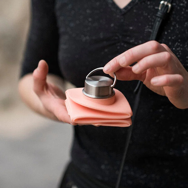 DiFOLD Origami Bottle - Collapsible Reusable Water Bottle for Travel, Hiking & Outdoor Activities | Eco-Friendly & Leak-Proof | Portable Folding Design for Gym, Camping & Daily Use