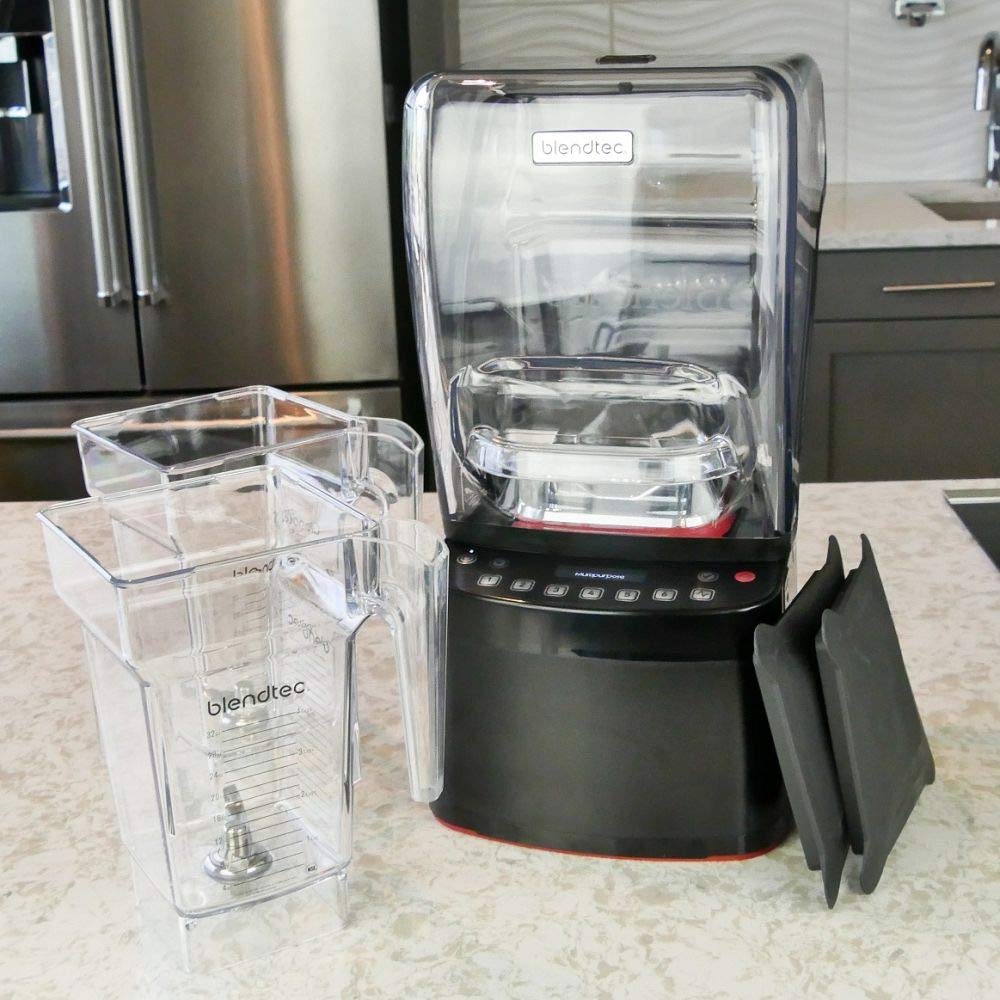 Blendtec Commercial Stealth 885 High-Powered Blender with Brushless Motor & 2 FourSide Jars - Perfect for Smoothies, Soups, Nut Butters & Commercial Kitchen Use