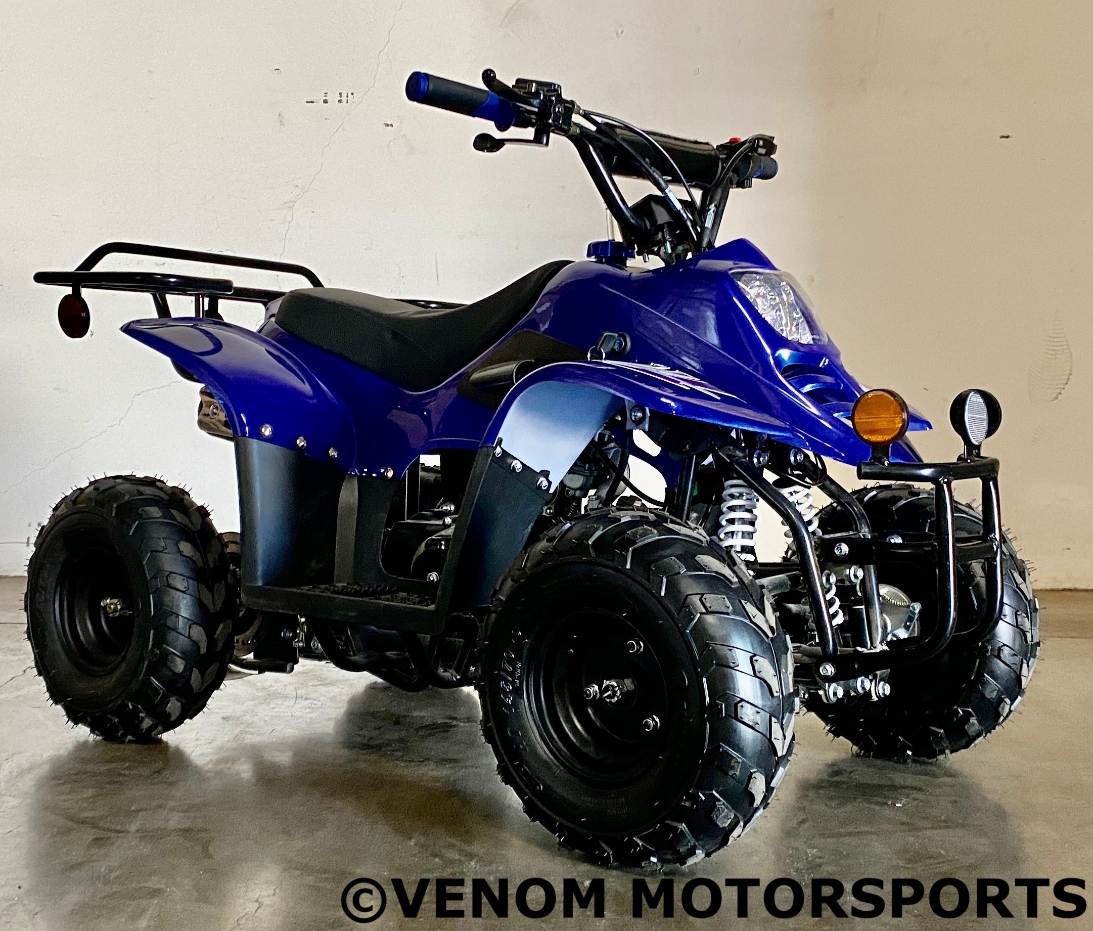 Venom Moccasin 110cc ATV - Fully Automatic Gas-Powered Quad Bike for Adults & Teens - Perfect for Off-Road Trail Riding, Farm Work & Backyard Fun