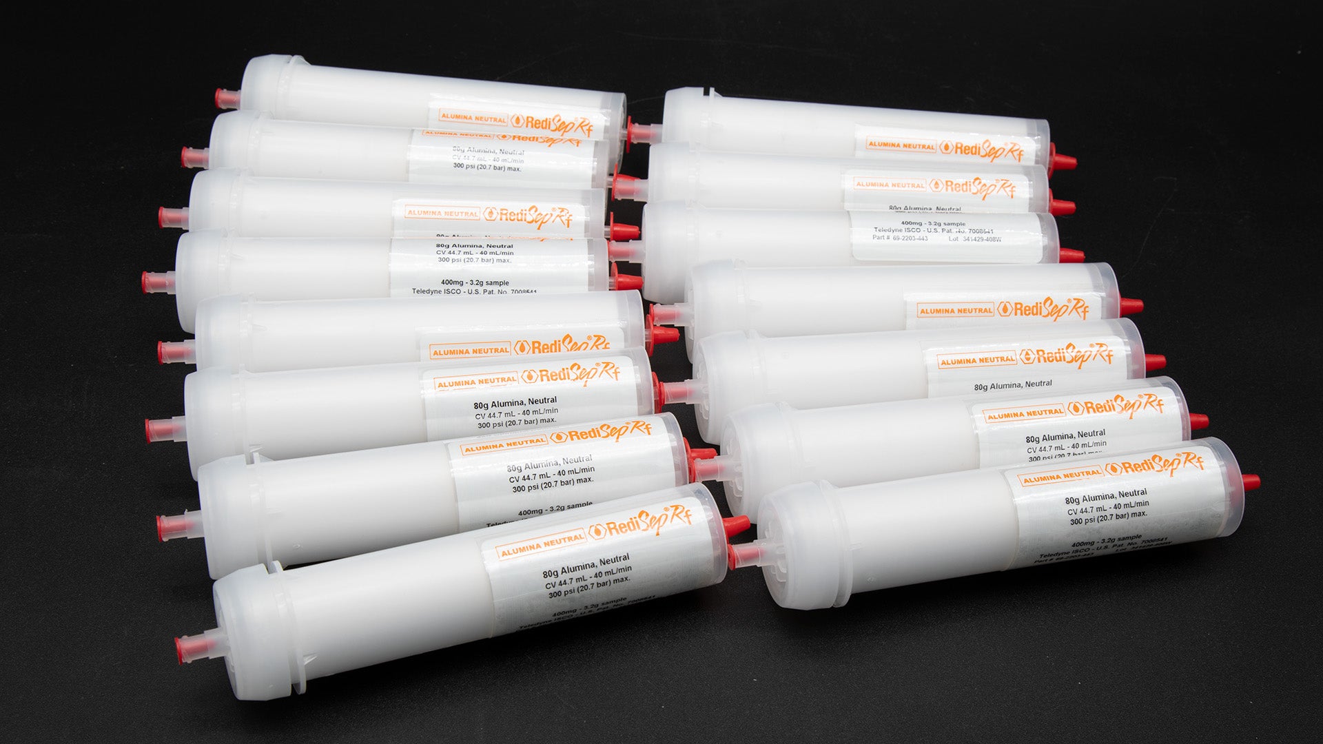 RediSep® Alumina Neutral Chromatography Columns (80 Gram) - Pack of 15 for Laboratory Sample Purification & Chemical Separation | Ideal for HPLC, Flash Chromatography & Research Use