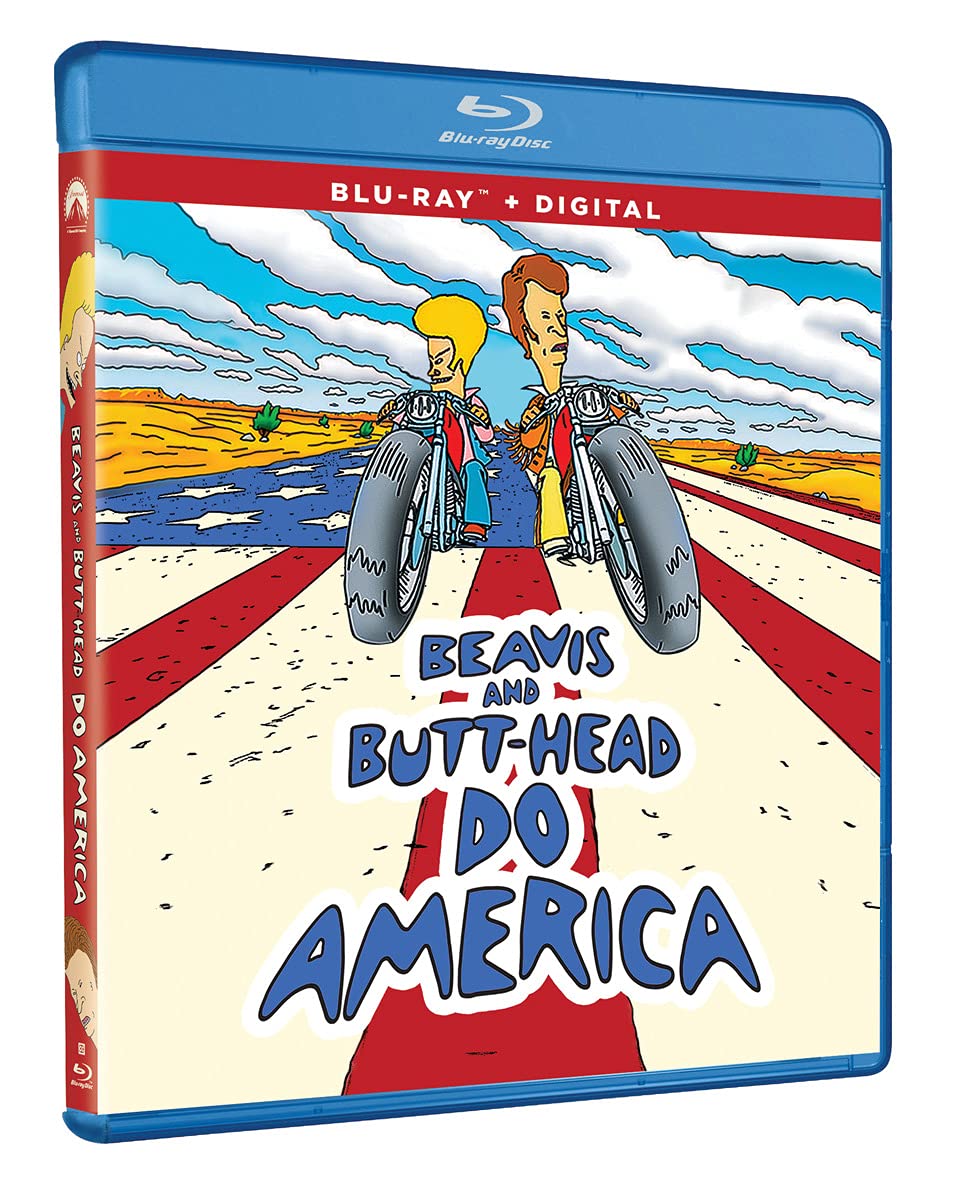 Beavis and Butt-Head Do America DVD - Classic 90s Animated Comedy Movie - Perfect for Movie Nights & Nostalgic Entertainment