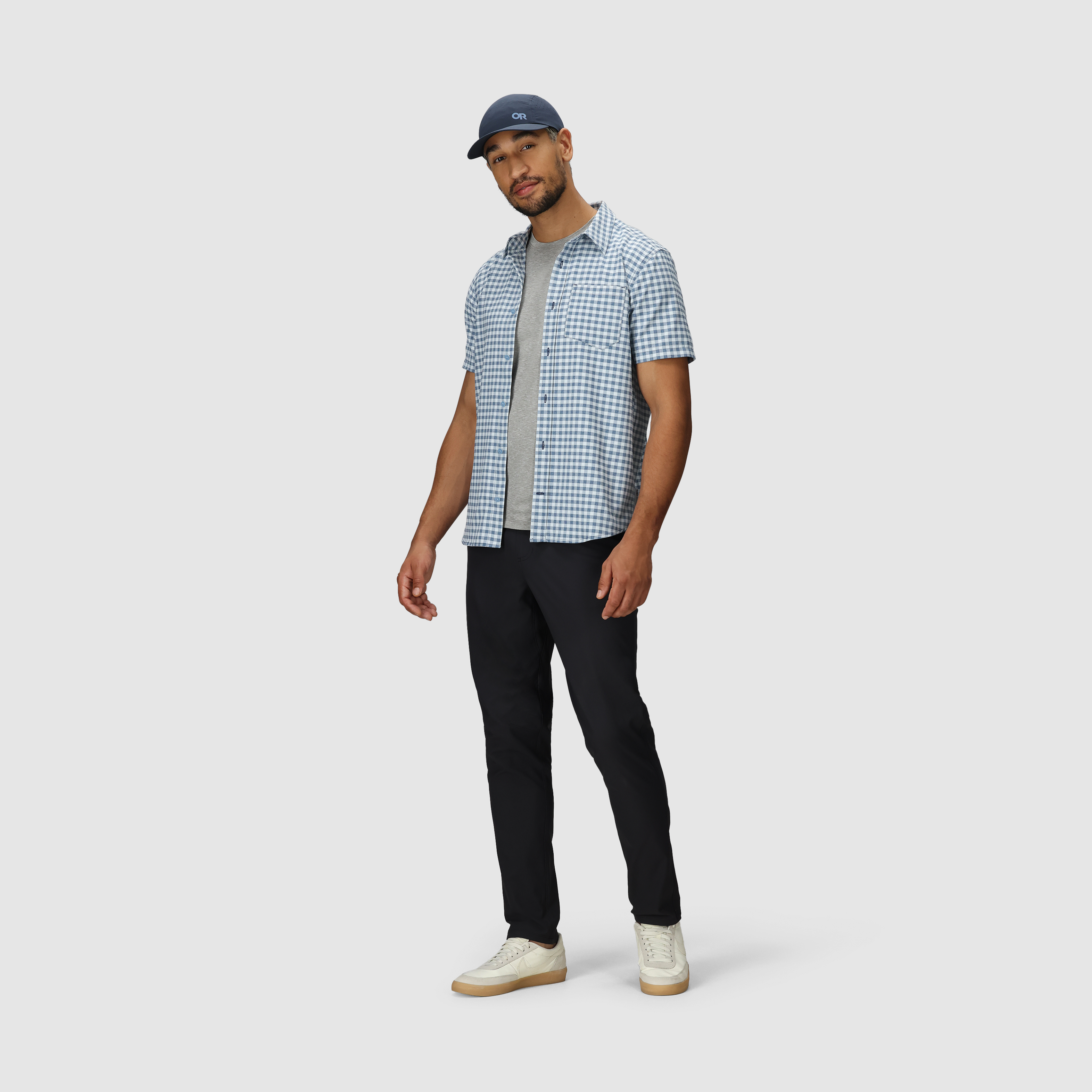 Men's Blackbird Short Sleeve Shirt - Comfortable Casual Button Down for Summer | Perfect for Outdoor Activities & Office Wear