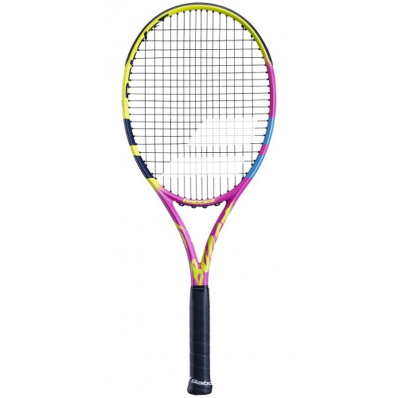 Babolat Boost Aero RAFA 2nd Gen Tennis Racket - Lightweight Carbon Fiber Tennis Racquet for Men & Women - Perfect for Beginners & Advanced Players on Clay & Hard Courts