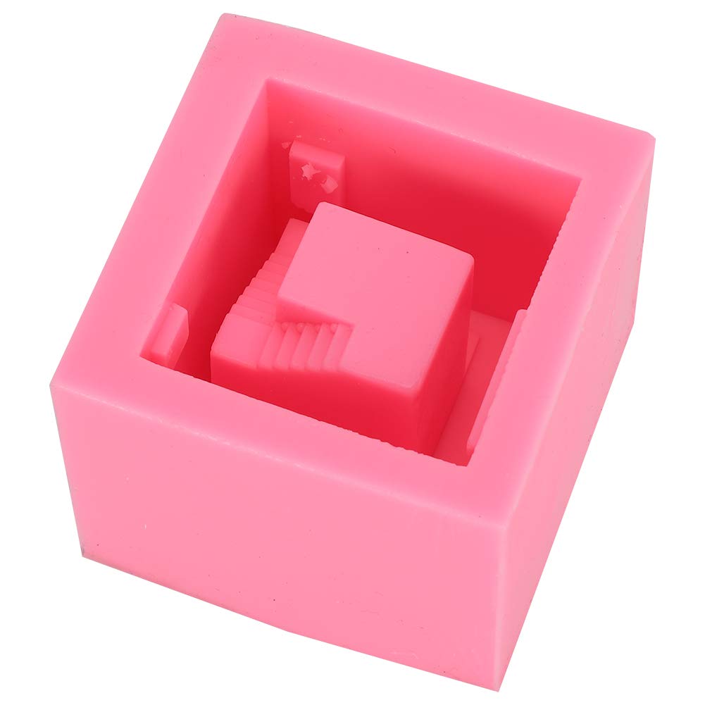 Pokerty9 Silicone Soap Molds for DIY Soap Making, Candy & Chocolate - Reusable Baking Molds for Handmade Crafts, Bath Bombs, Candle Making (BK2082)