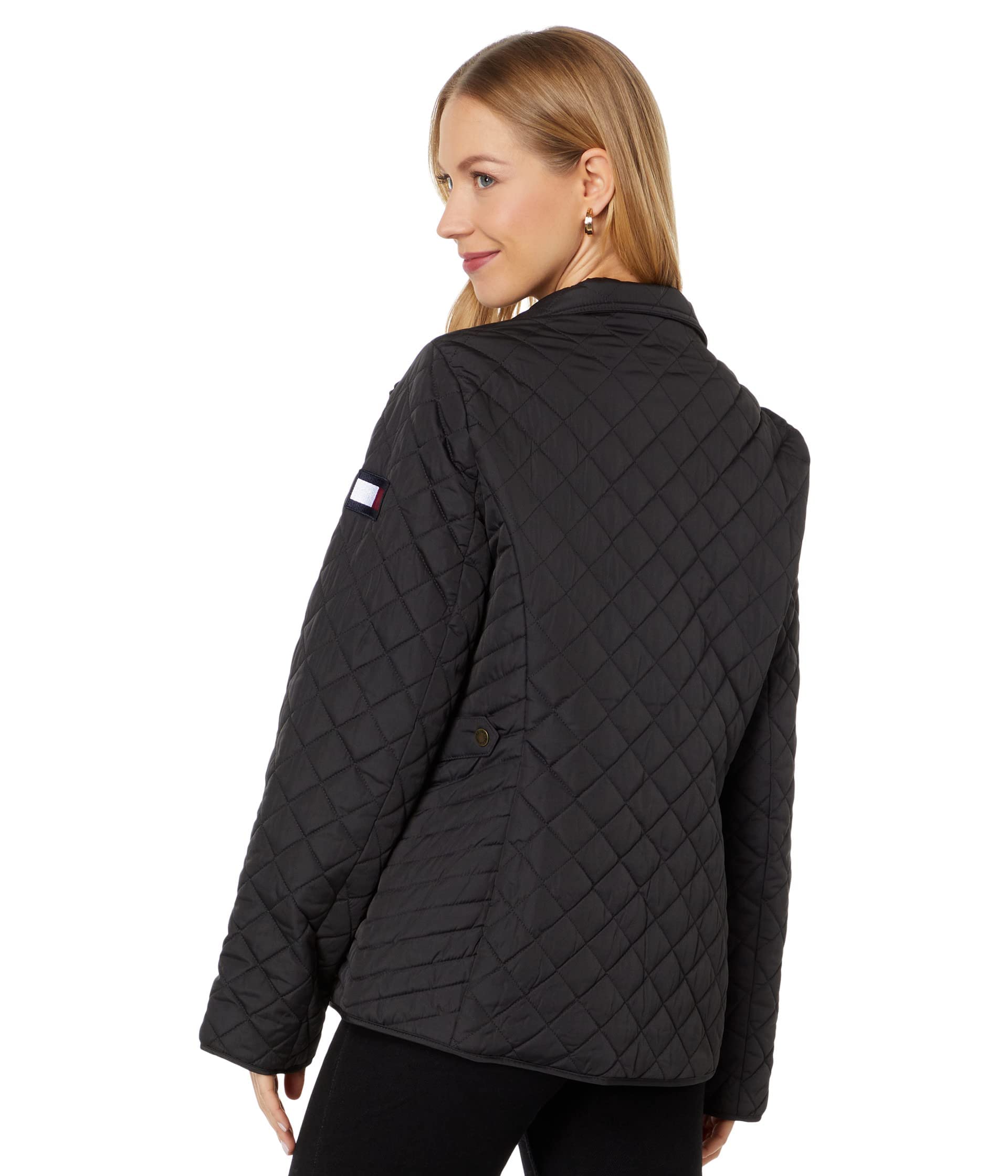 Tommy Hilfiger Women's Lightweight Quilted Jacket for Fall - Stylish Outerwear for Casual Wear, Work & Travel