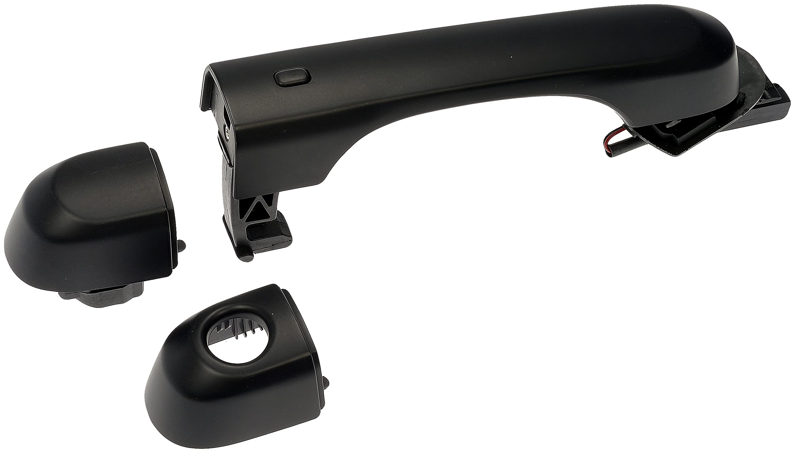 Dorman 97751 Black Exterior Door Handle Replacement for Jeep Wrangler, Cherokee, Grand Cherokee - Durable Car Accessory for Off-Road & Daily Driving