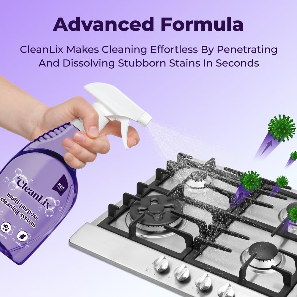 Cleanlix Multi-Purpose Cleaning Spray for Stains & Surfaces