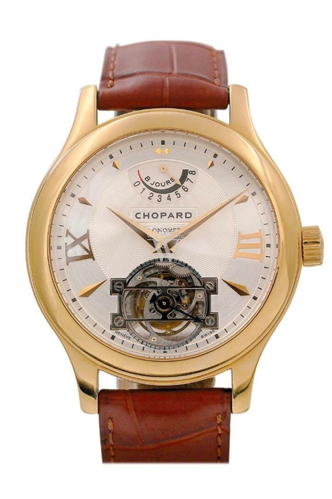 Chopard L.U.C Tourbillon Men's Watch 161869-5001 - White Dial Luxury Timepiece for Business & Formal Events