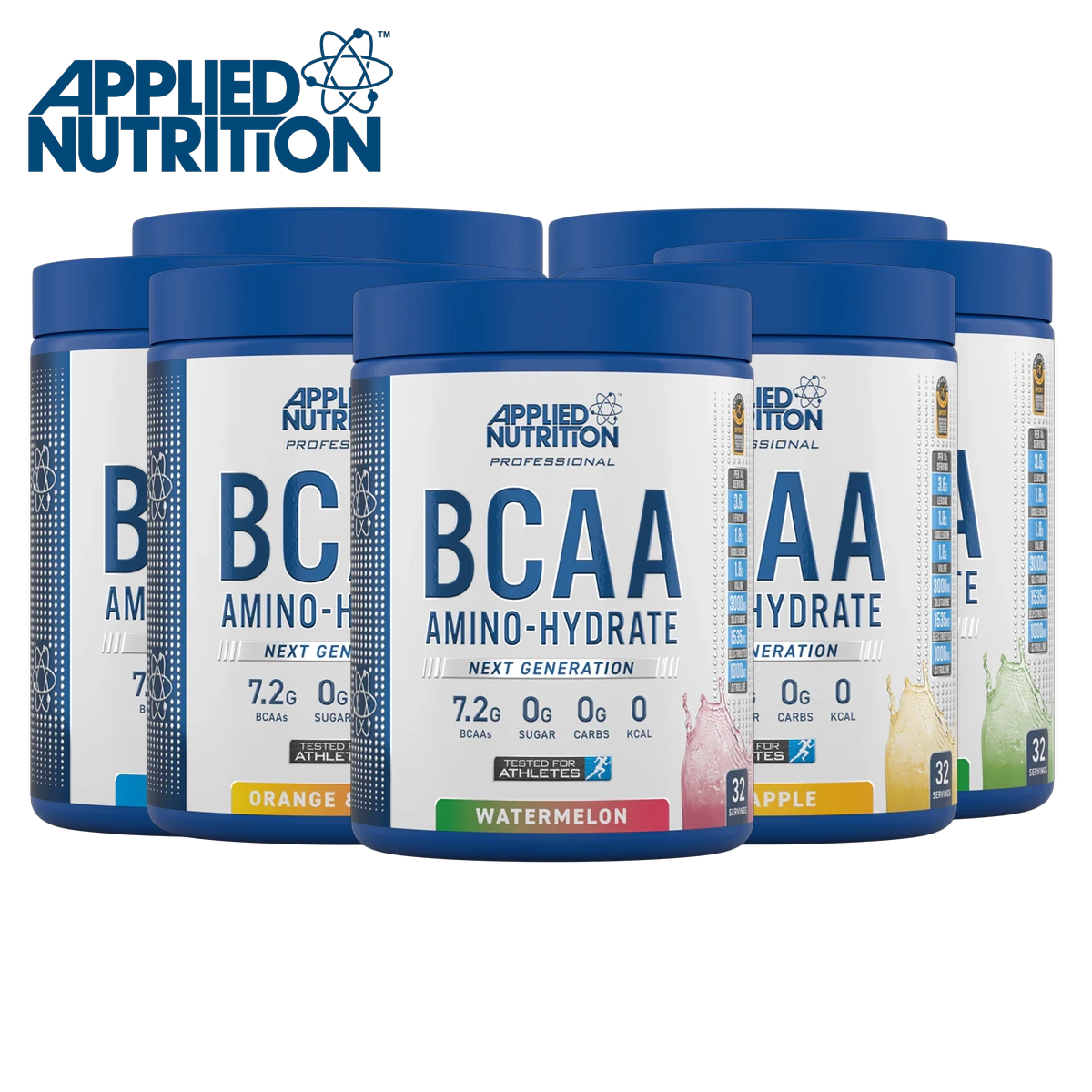 Applied Nutrition BCAA Amino Hydrate 450g - Premium Branched-Chain Amino Acid Supplement for Muscle Recovery & Hydration | Ideal for Post-Workout, Fitness Training & Active Lifestyle