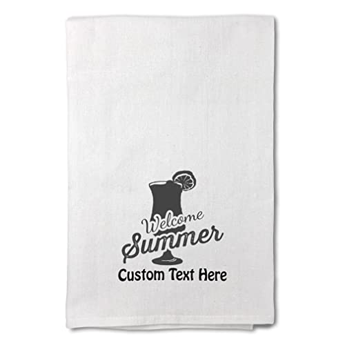 White Personalized Text Here