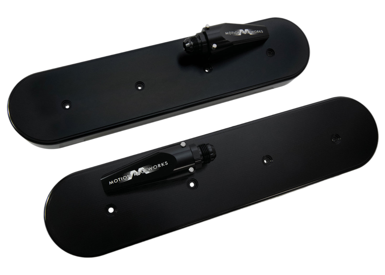 LS Xtra Clearance Race Black Anodized Billet Valve Covers - High Performance Aluminum Valve Cover for Chevy, Ford, Dodge Engines - Perfect for Hot Rods, Muscle Cars & Racing Applications