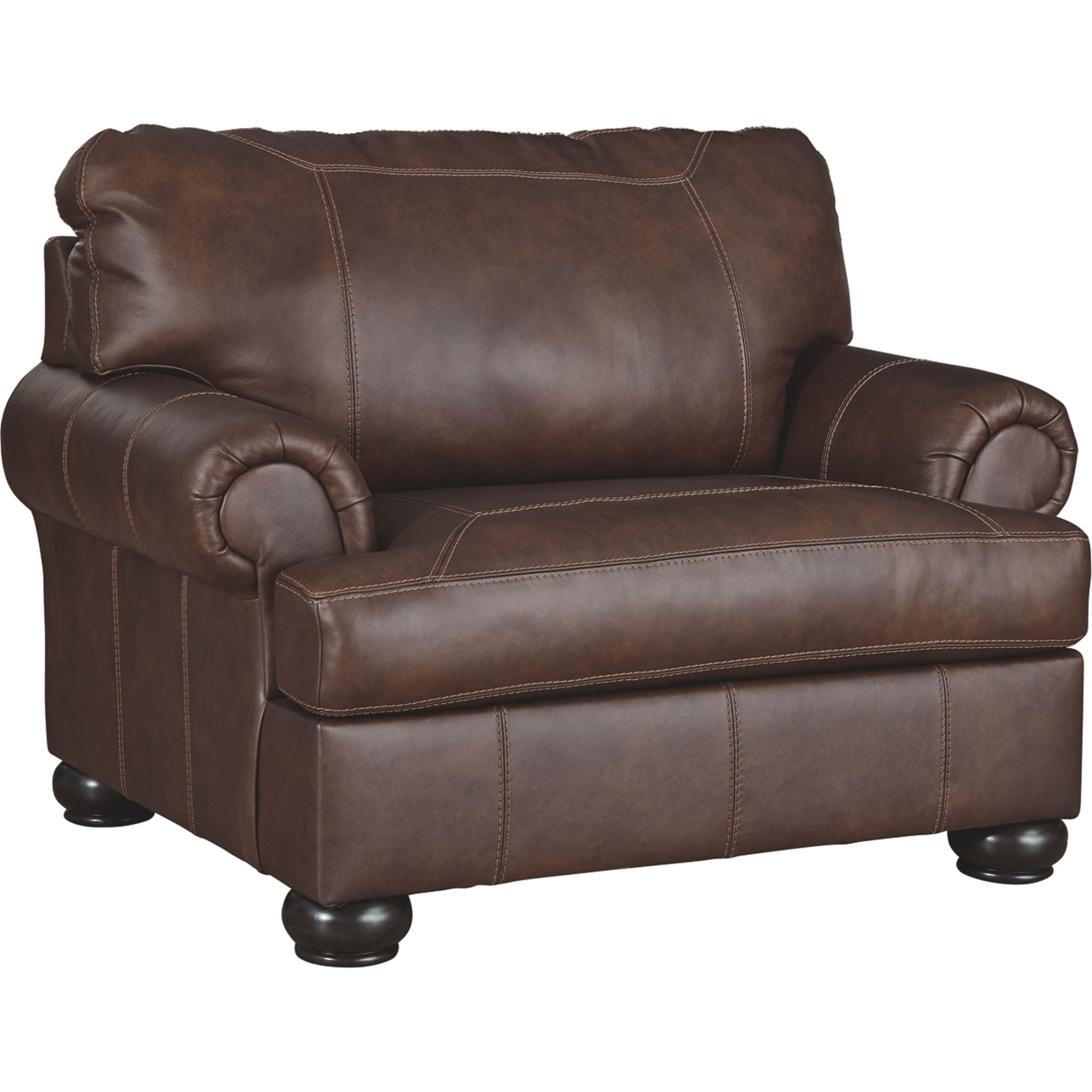 Bearmerton Vintage Chair and a Half - Oversized Comfortable Lounge Chair for Living Room, Bedroom, or Reading Nook - Perfect for Relaxing and Lounging in Style