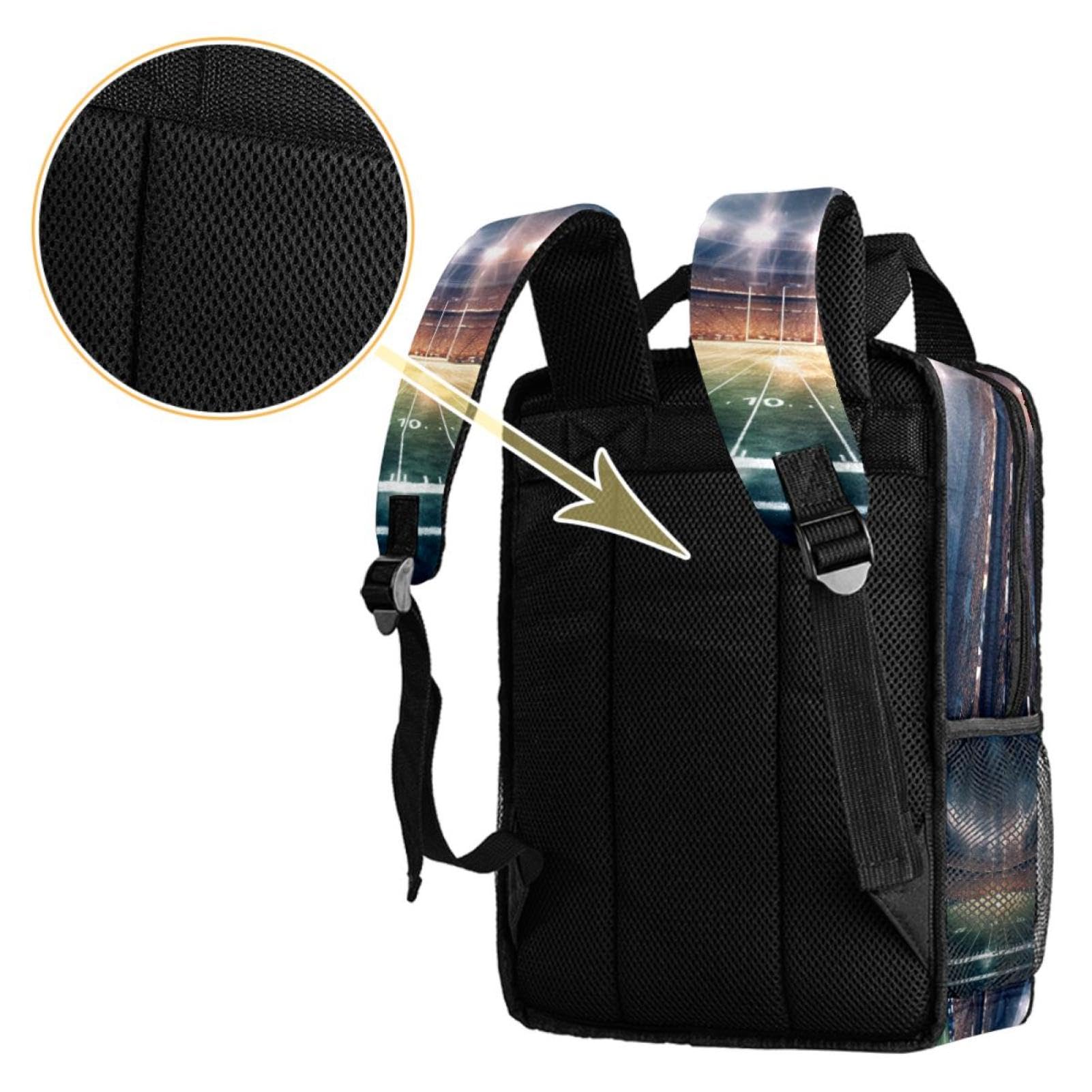 Best Travel & Work Backpack for Men & Women - Durable Laptop Backpack with USB Charging Port - Perfect for Commuting, School, Hiking & American Football Games