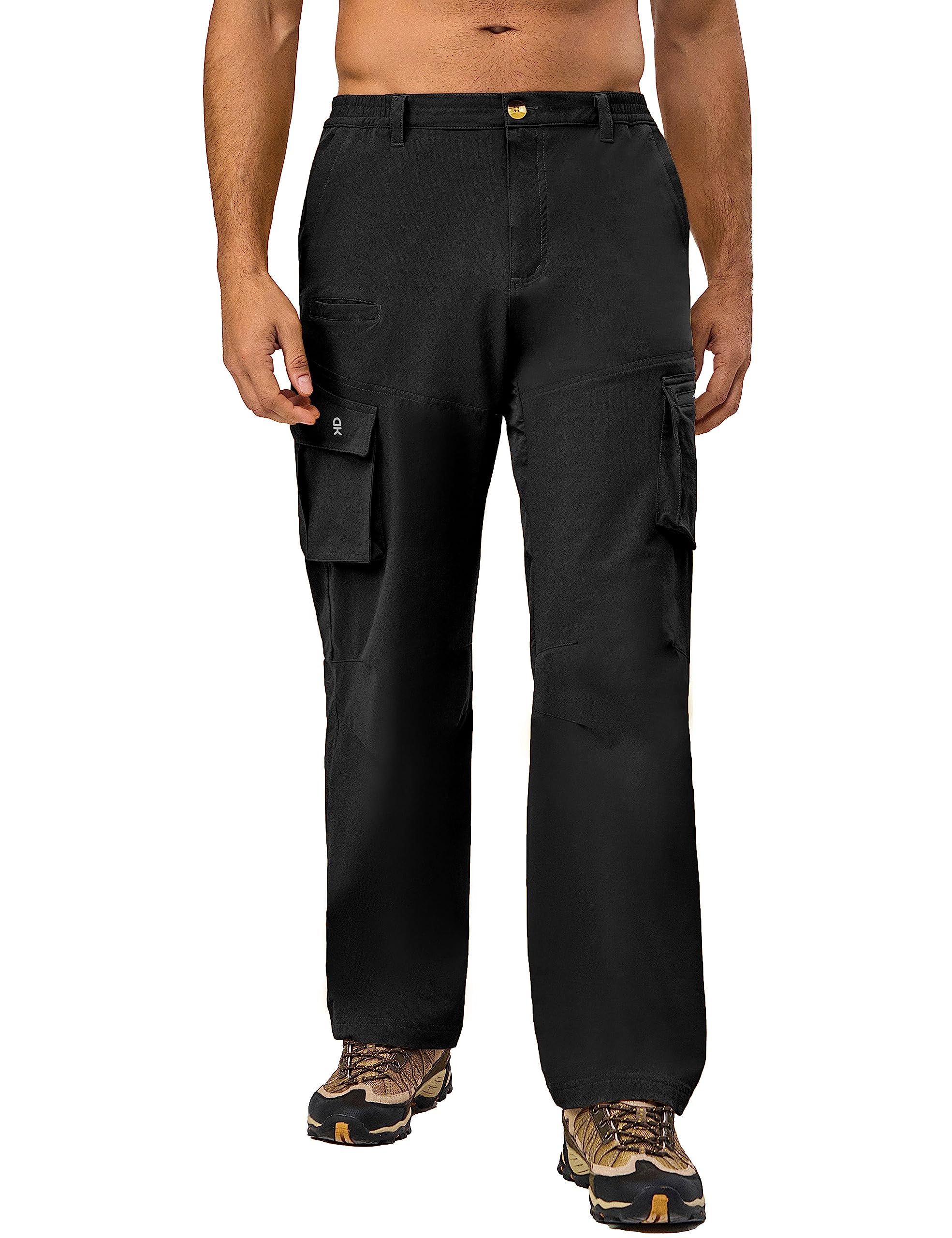 Little Donkey Andy Men's Quick Dry UPF 50+ Cargo Pants - Stretch Lightweight Outdoor Hiking Pants for Camping, Travel & Adventure | Breathable & Durable Performance Trousers