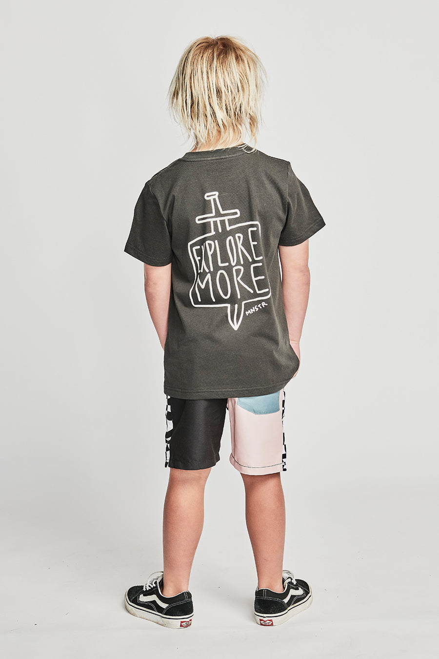 Boys' Munster Graphic T-Shirt - Soft Black Cotton Tee for Kids | Comfortable & Stylish for School, Play & Everyday Wear