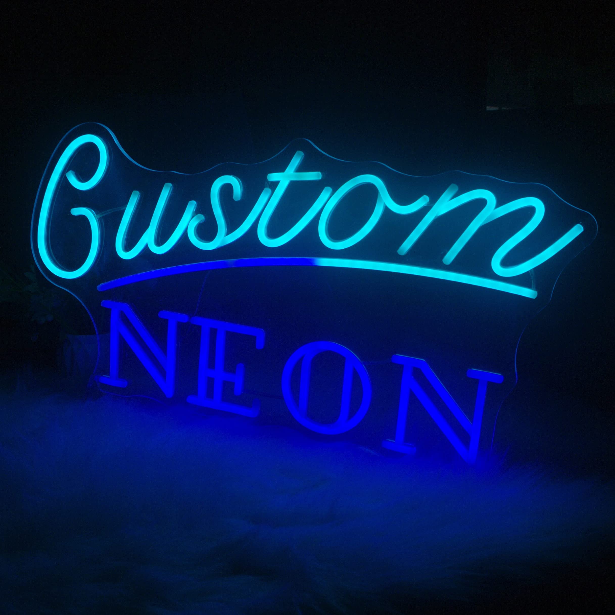 Custom LED Lighted Store Signs - Personalized Business Logo & Name Lights (14-60 Inch) - Perfect for Shops, Offices, Bars, Weddings & Events - 21