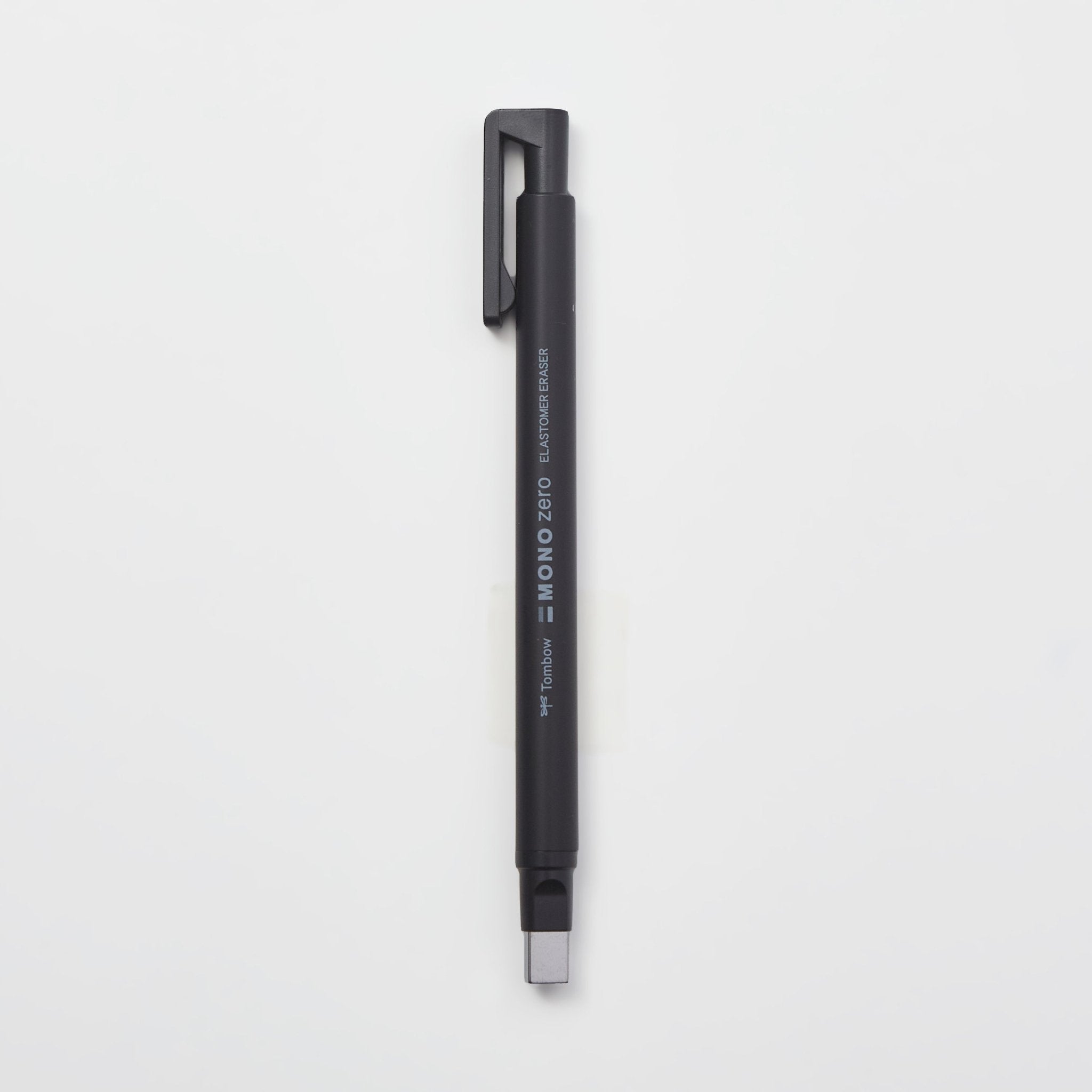 MONO Zero Flat Eraser Holder for Precision Erasing - Compatible with Tombow Pencils - Perfect for Artists, Drafting & School Use