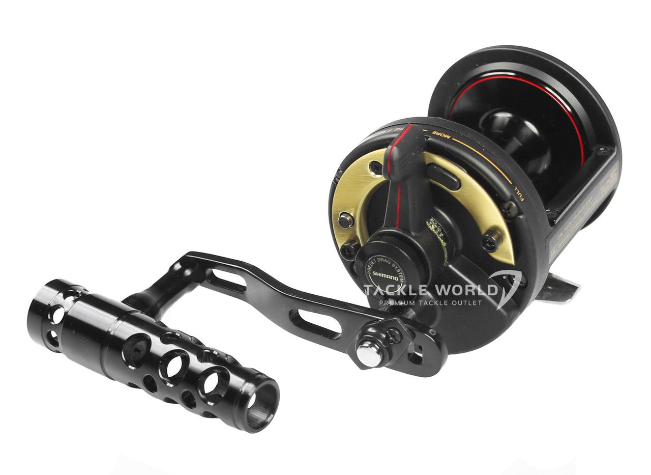 Jigging World Power Handle Upgrade for Shimano TLD 15 Lever Drag Reels - Heavy Duty Fishing Gear for Saltwater & Offshore Angling