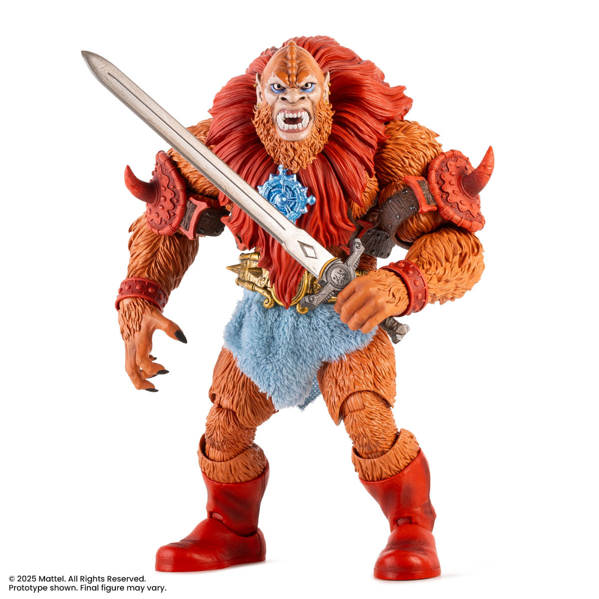 Masters of the Universe Beast Man 1/6 Scale Action Figure - Classic Variant Collectible Toy for Display & Play | Perfect for Fans, Collectors, and Home Decor