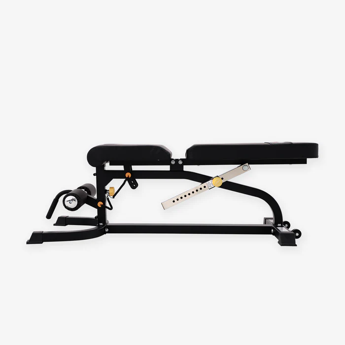 AL 3018 Weight Bench with Leg Curl, Leg Extension & Preacher Curl Attachments - Home Gym Strength Training Equipment for Full Body Workouts