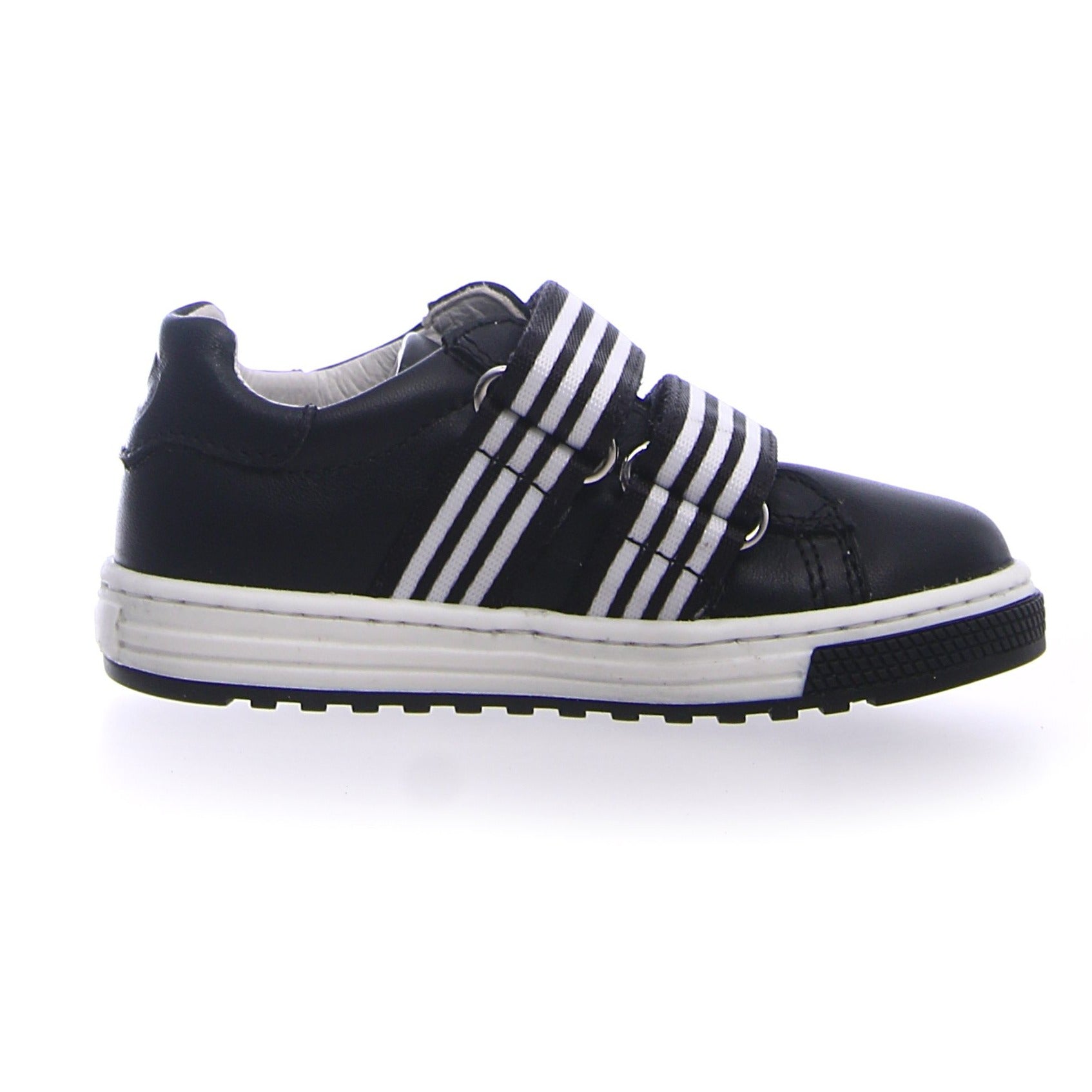 Naturino Camino VL Sneakers for Kids - Comfortable Black School Shoes for Boys & Girls | Perfect for School, Play & Everyday Wear