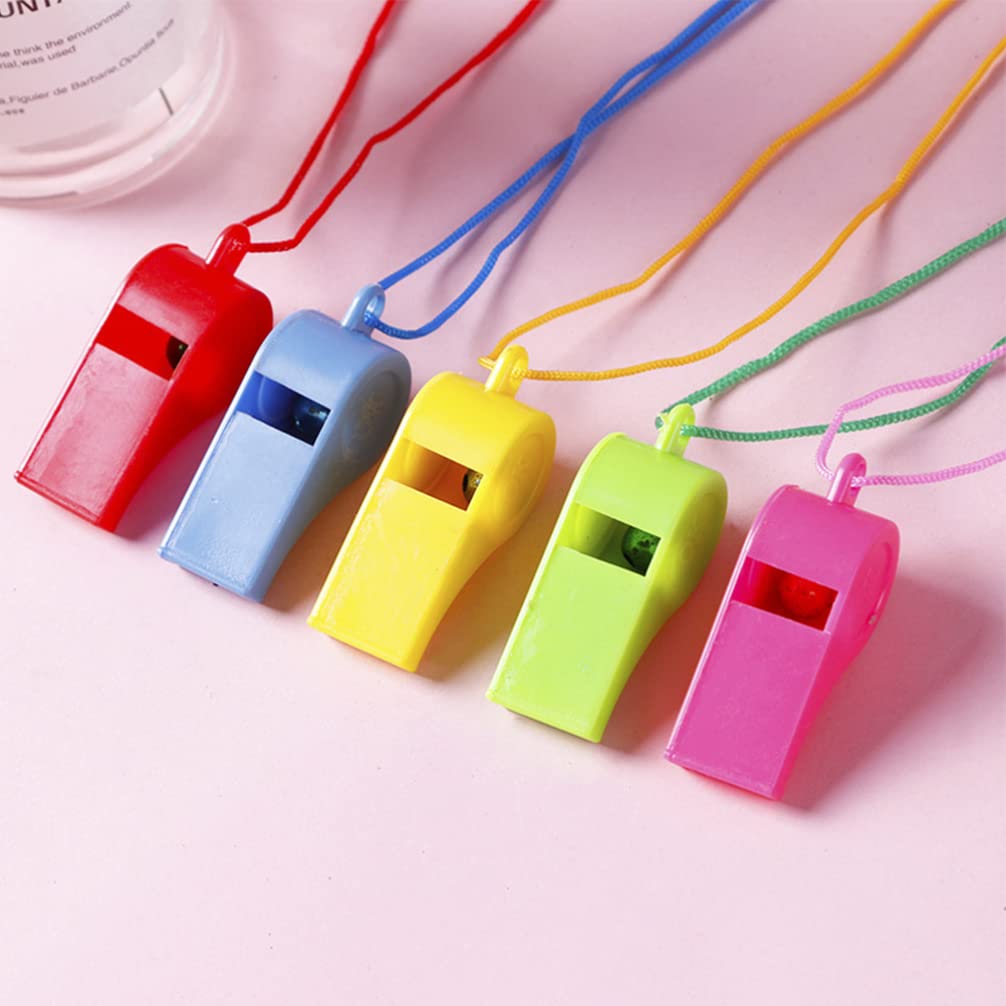 24pcs Kids Sports Whistles - Outdoor & Travel Toys for Children - Playtime & Racing Games