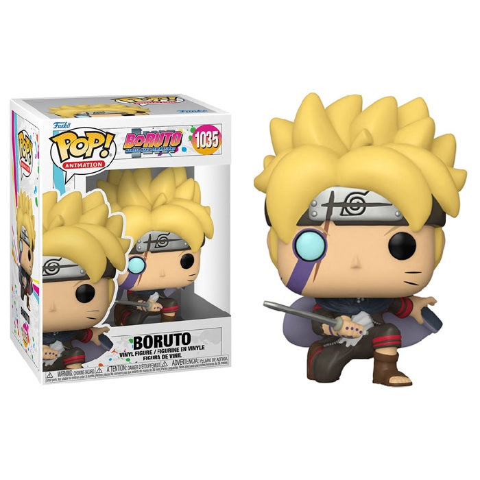Boruto Uzumaki Pop! Vinyl Figure with Face Marks - Naruto Next Generations Collectible [1035] - Perfect for Anime Fans, Gift for Naruto Lovers, and Manga Decor