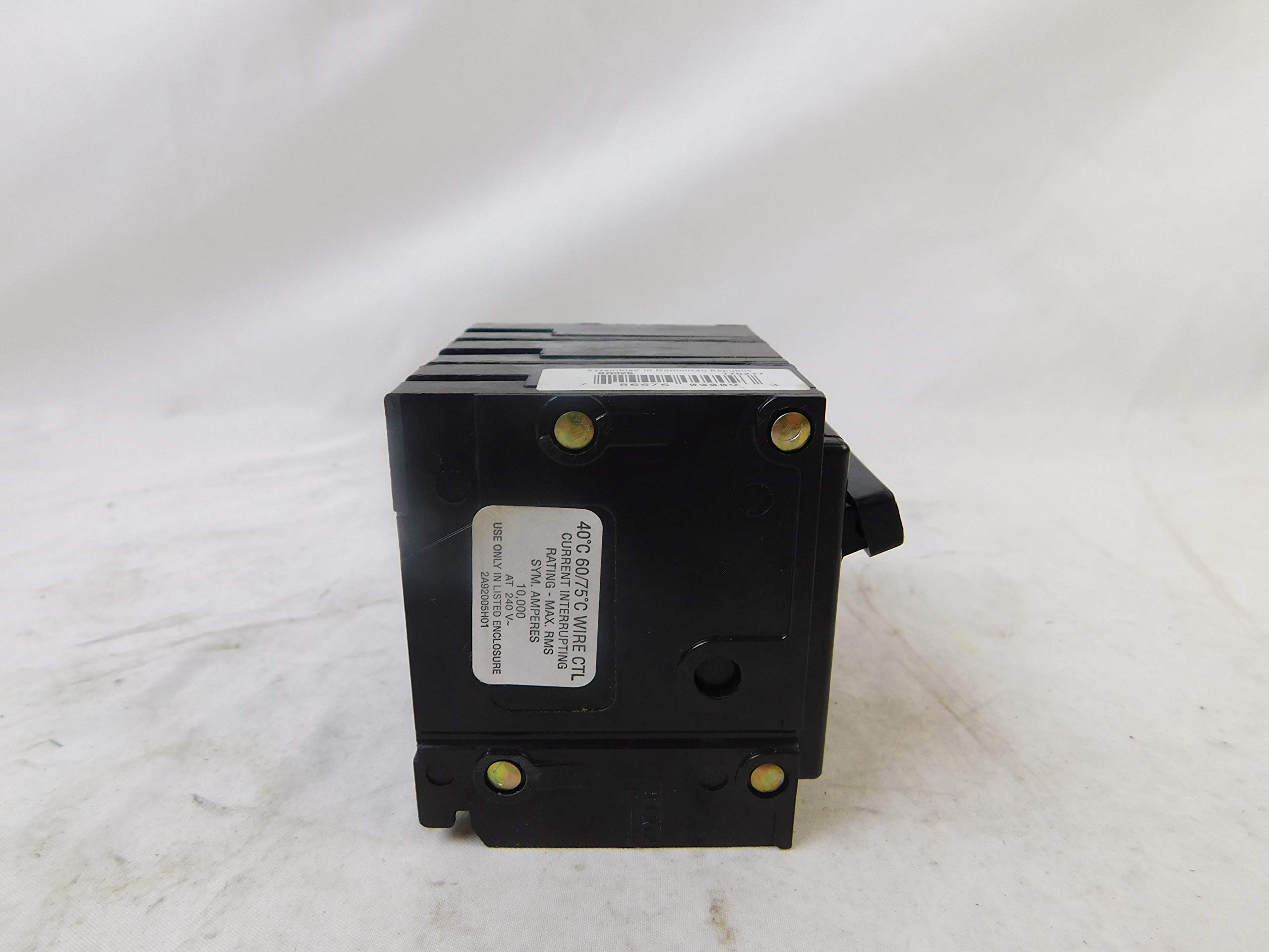 Cutler Hammer BR325 3 Pole 25 Amp 240V Circuit Breaker - Heavy Duty Protection for Commercial & Residential Electrical Panels