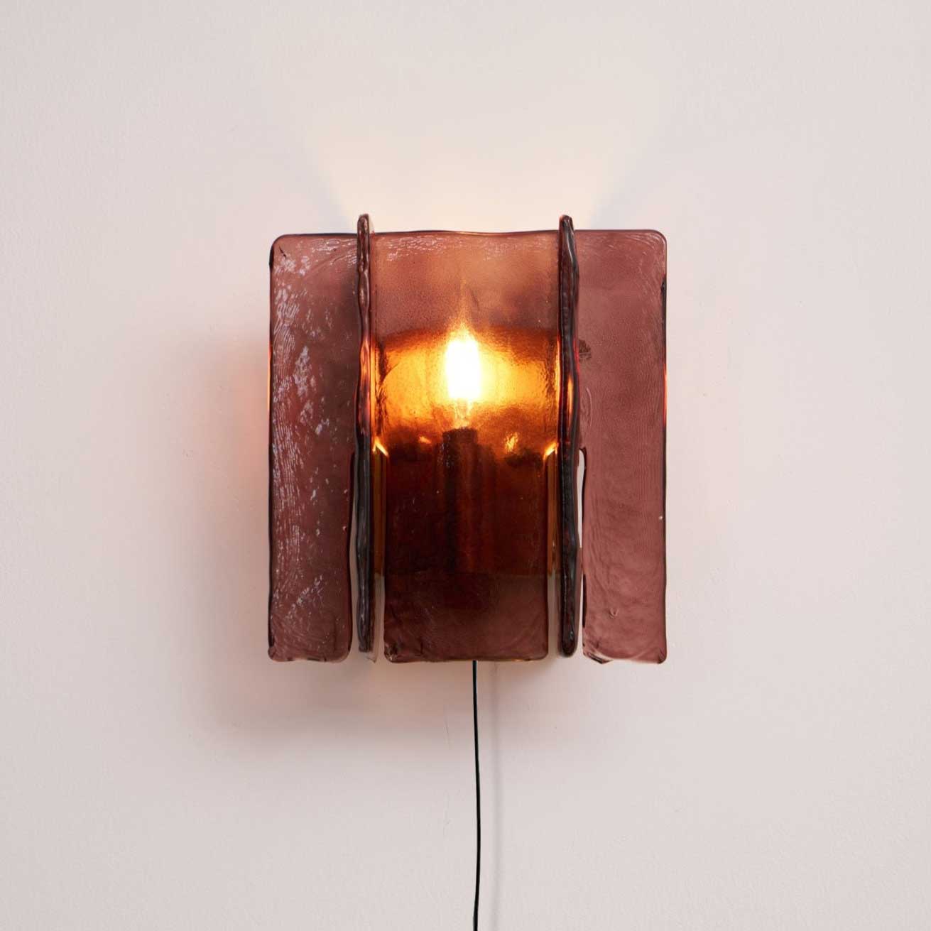 Blason Plug-in Wall Light - Modern LED Sconce with Adjustable Brightness, Dimmable Bedroom Lighting for Living Room, Hallway & Home Decor