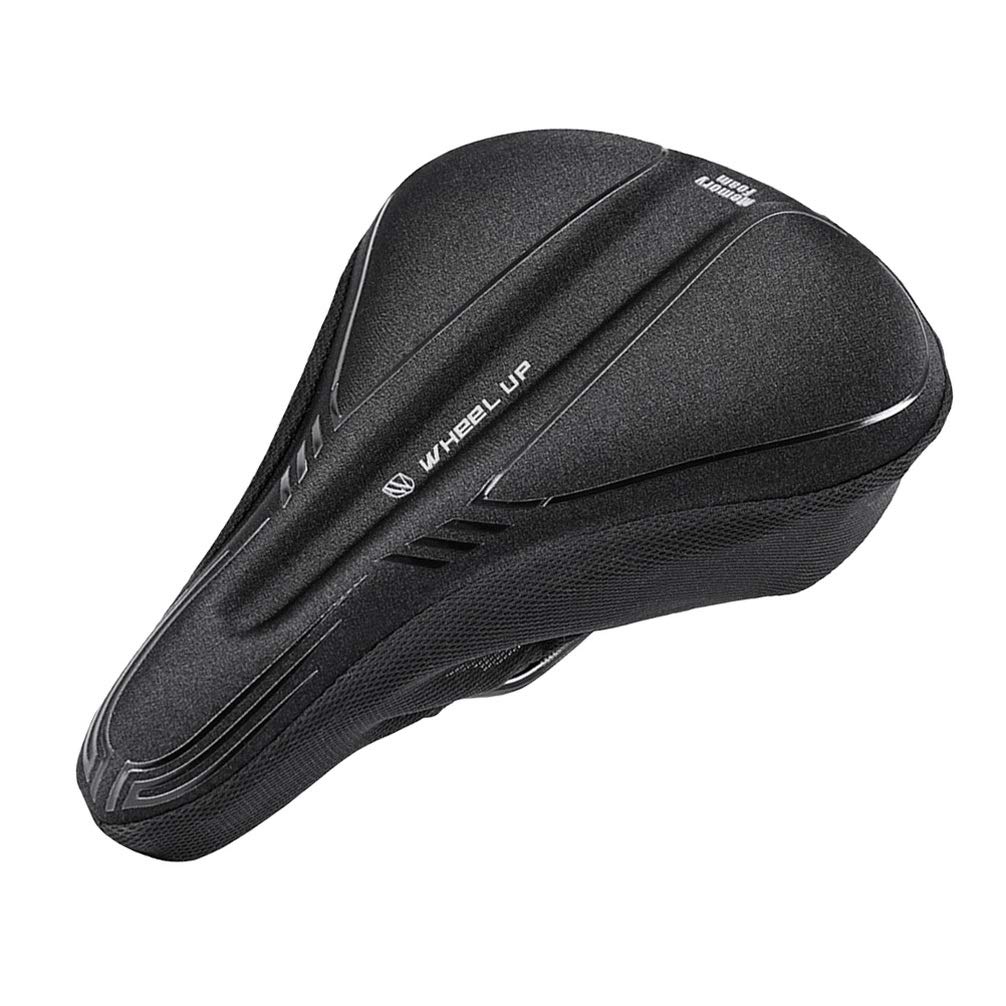 BESPORTBLE Anti-Slip Bike Seat Cover - Comfortable Sponge Saddle Cushion Pad for Road Bikes & Mountain Bikes (MTB) - Perfect for Long Distance Cycling, Commuting & Outdoor Adventures