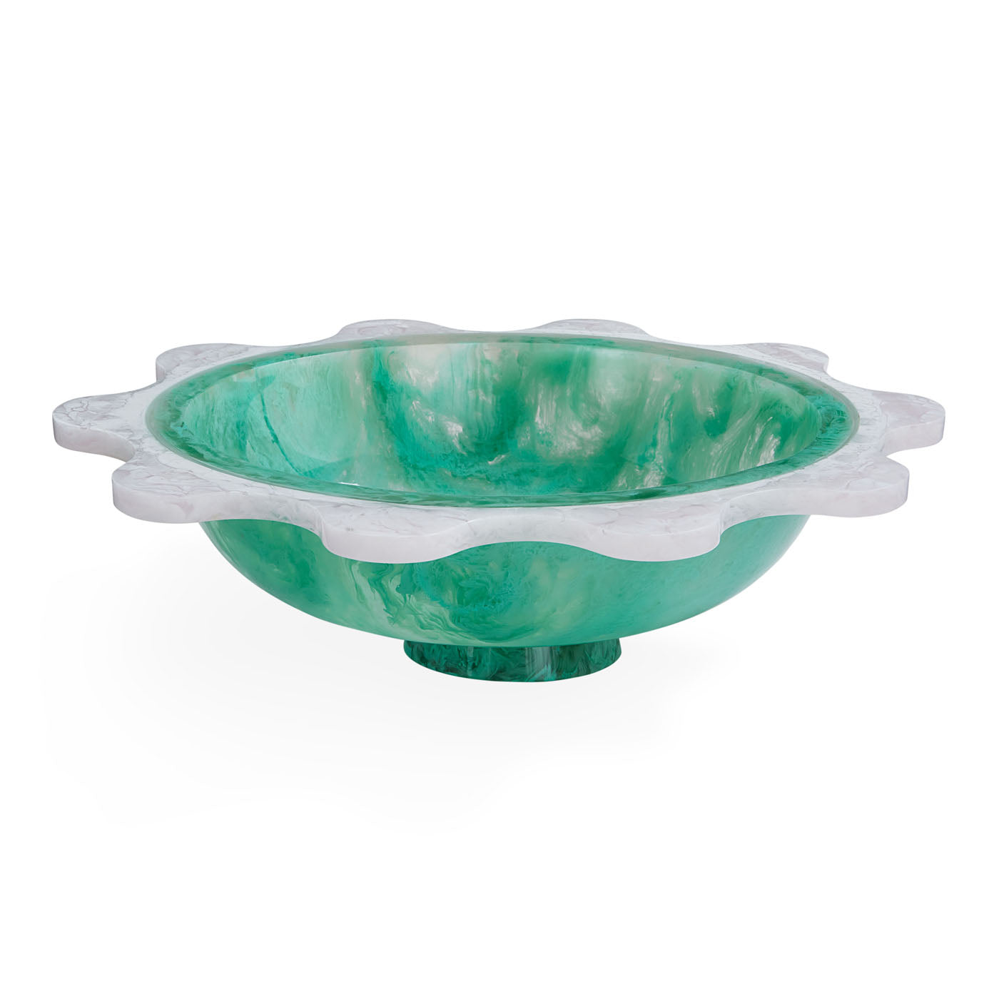 Como Ripple Bowl - Premium Ceramic Pet Food and Water Bowl for Dogs and Cats - Non-Slip, Durable Design for Home, Kitchen, or Outdoor Use