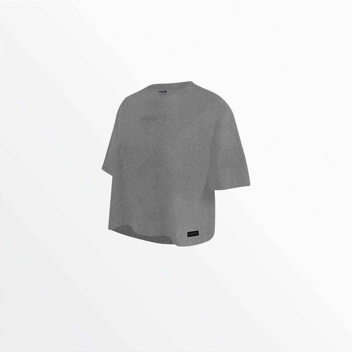Women's Oversized Cropped T-Shirt - Soft Cotton Casual Tee for Everyday Wear, Street Style & Layering Outfits