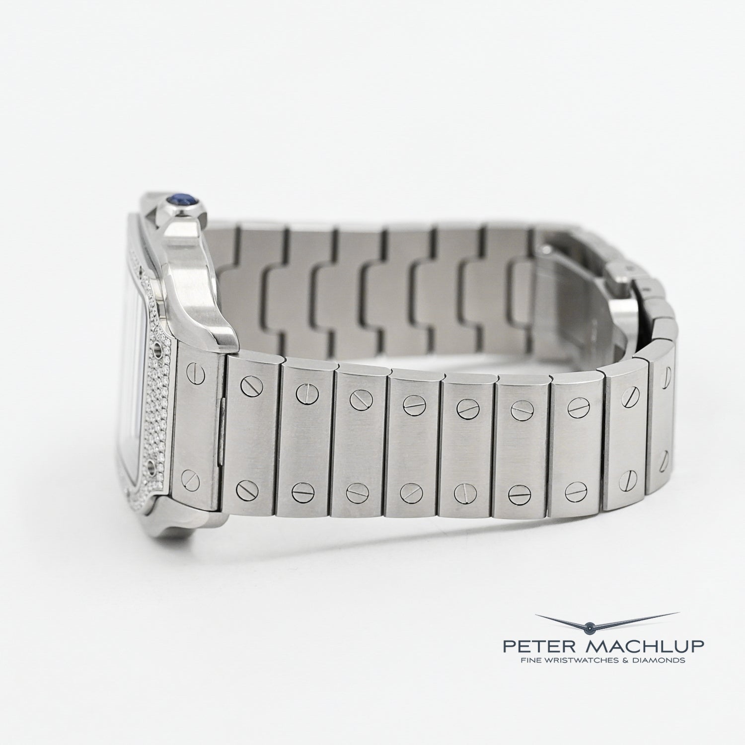 Cartier Santos MM Automatic Watch 2022 - Luxury Swiss Made Men's Timepiece for Business & Formal Occasions