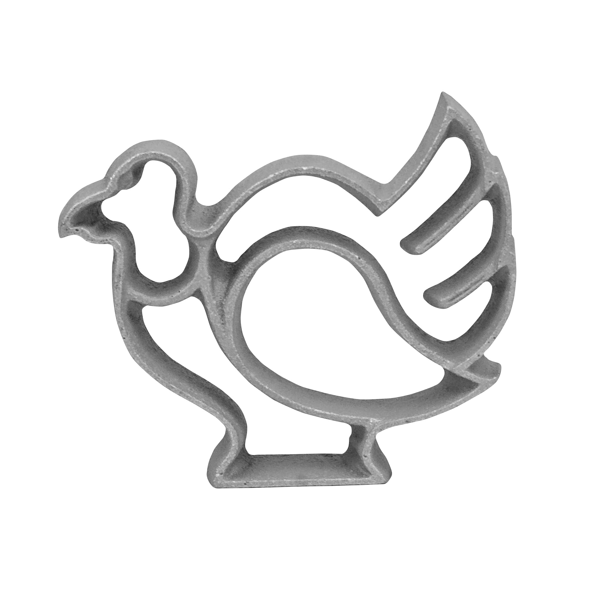 O'CREME Turkey Rosette Iron - Stainless Steel Cookie Press for Baking, Pastry Decorating | Perfect for Thanksgiving, Christmas Desserts & Holiday Treats
