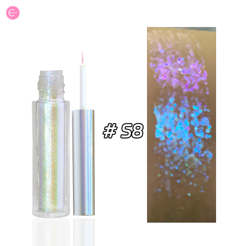 SheenEffect Chameleon Color Changing Liquid Eyeliner - Long Lasting Waterproof Makeup for Dramatic Eye Looks (Party, Halloween, Cosplay)
