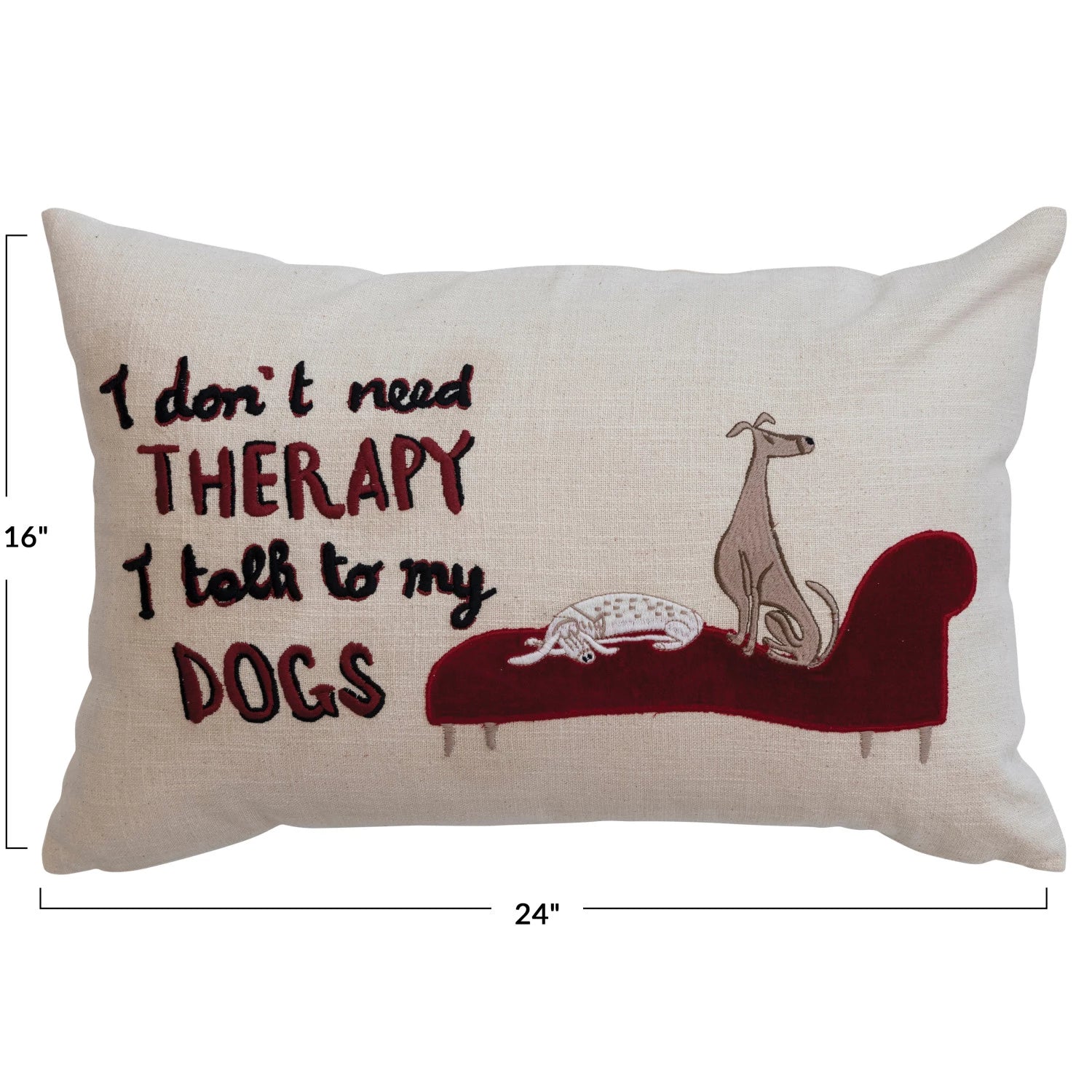 Therapeutic Dog Pillow for Anxiety Relief & Comfort - Calming Orthopedic Pet Bed for Small, Medium & Large Dogs - Perfect for Home, Travel & Vet Visits