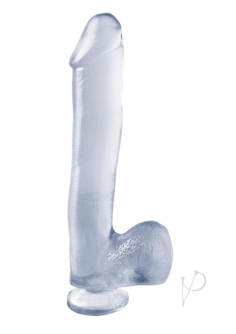 10 Inch Clear Basix Dong Suction Cup - Strong Grip for Shower, Bathroom & Kitchen Use - Perfect for Hanging Accessories, Organizers & Decor