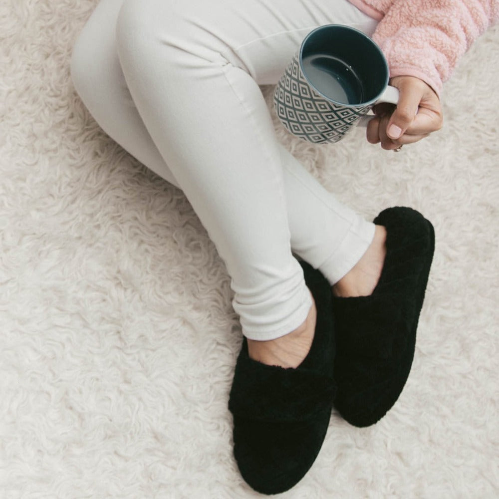 Women's Spa Wrap Slippers with Cloud Cushion® - Ultra Soft House Slippers for Relaxation, Bathroom & Lounge Comfort - Perfect for Home, Spa & Self-Care Moments