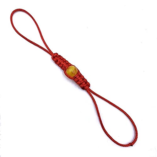 8-Piece Hand-Woven Teapot Rope Set - Traditional Kung Fu Tea Ceremony Accessory with Porcelain Beads for Ceramic Teapots & Cups - Perfect for Chinese Tea Brewing, Home Decor and Gift Giving
