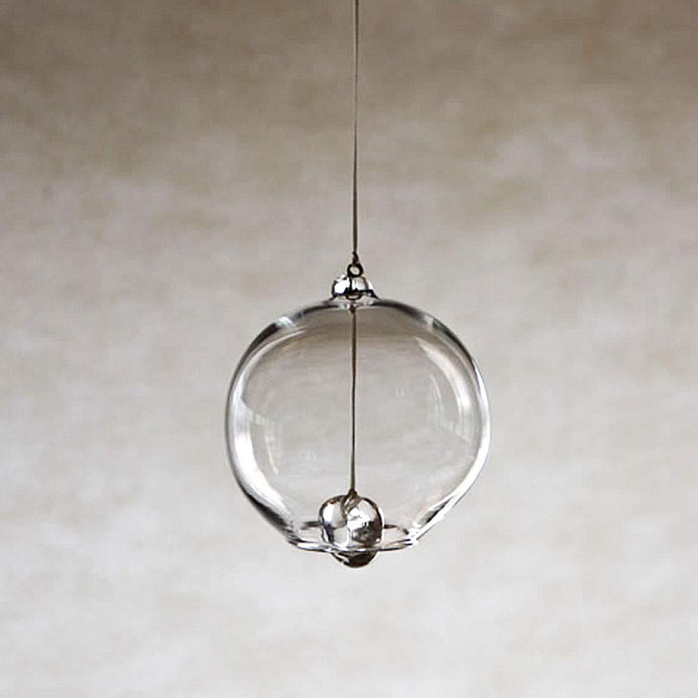 Kesyoo Japanese Glass Wind Chimes - Romantic Hanging Wind Bells for Home & Outdoor Decor, Birthday Gift, Car Ornament | Perfect for Garden, Patio, Porch & Photo Backdrops