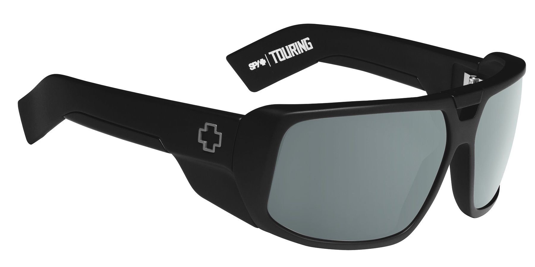 Spy Optic Men's Touring Rectangle Polarized Sunglasses - UV Protection, Lightweight & Stylish for Driving, Cycling & Outdoor Activities