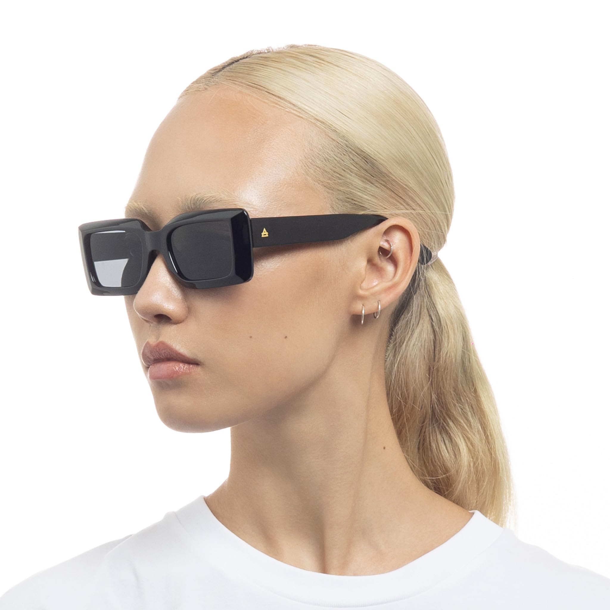 AIRE PARALLAX Unisex Polarized Sunglasses - UV400 Protection, Lightweight & Durable Black Frame - Perfect for Driving, Beach, and Outdoor Activities