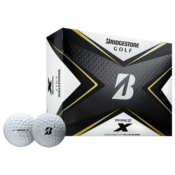 Tour B X Golf Balls (12 Pack) - Premium Performance for Distance & Control - Perfect for Tournaments & Practice Rounds